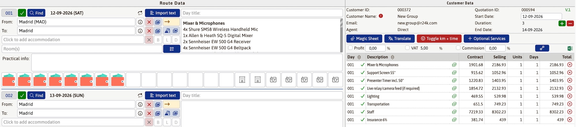 AI assisted Import result